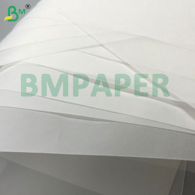 92g 102g 112g स्याही - प्रतिरोधी सफेद उच्च पारदर्शिता ट्रैकिंग पेपर