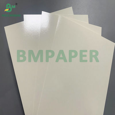 गर्मी प्रतिरोधी पीईटी लेपित 315gsm सफेद पेपरबोर्ड खाद्य कंटेनर बनाने के लिए