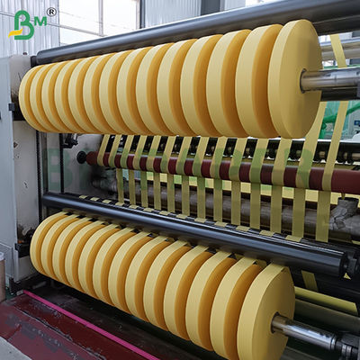 61gsm 62gsm वनस्पति पर्गेमेंट रासायनिक फाइबर यार्न ट्यूब का सामना करना पड़ कागज 65 मिमी