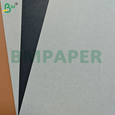 1.0 मिमी उच्च कठोरता एक तरफ उपहार बॉक्स के लिए काले ग्रे कार्डबोर्ड