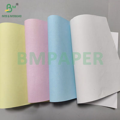 55gsm 70gsm Cb Blanco Paper Autocopiativo कार्बनलेस पेपर नीली छवि