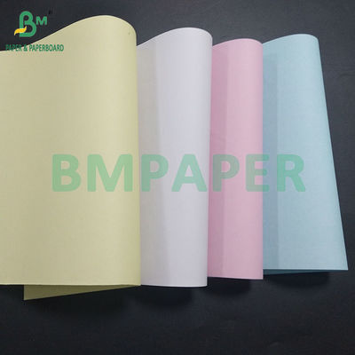 55gsm 70gsm Cb Blanco Paper Autocopiativo कार्बनलेस पेपर नीली छवि