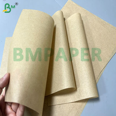 30 ग्राम 35 ग्राम ब्राउन वसा प्रतिरोधी सैंडविच पेपर खाद्य पैकेजिंग के लिए 18x18 "