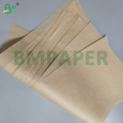 35 ग्राम 38 ग्राम ब्राउन डबल साइड सिलिकॉन ऑयल पेपर के लिए बारबेक्यू 24 x 36 इंच