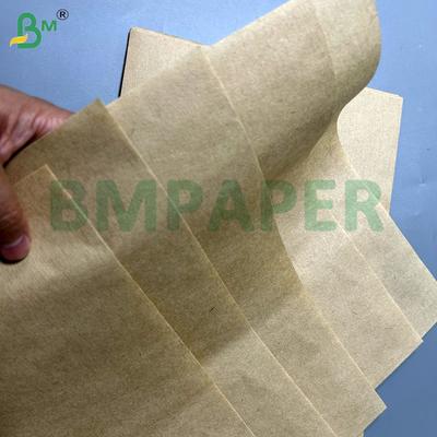 360mm 380mm 50gsm भूरा कॉफी फिल्टर पेपर शंक्वाकार कॉफी फिल्टर के लिए