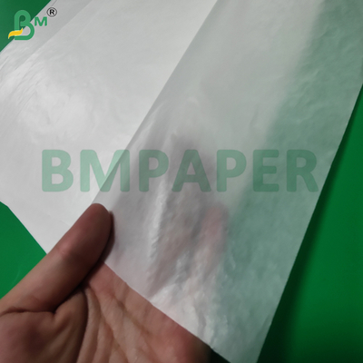 30gsm 32gsm मोम लेपित खाद्य ग्रेड रैपिंग पेपर हैमबर्गर के लिए 14'' x 18''