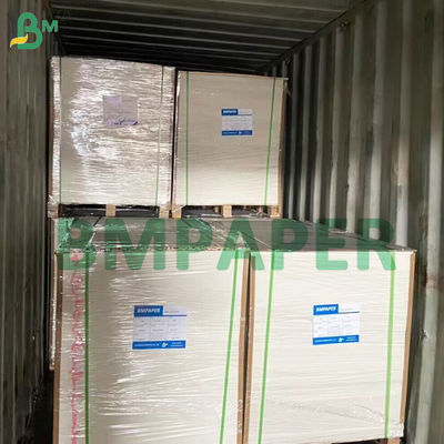 एकल पक्ष लेपित वसा प्रतिरोधी कागज बोर्ड के साथ गैर लेपित सफेद पीठ 275 ग्राम