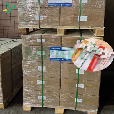 26 ग्राम टूथपिक रैपिंग पेपर स्लिटिंग रोल सफेद/ क्राफ्ट ब्राउन रंग