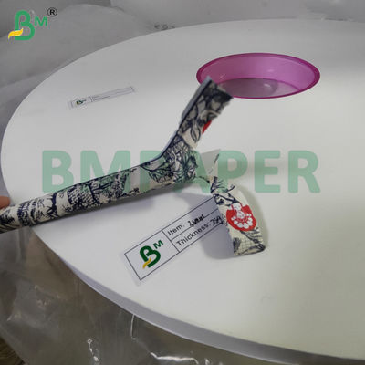 26gsm 28gsm स्ट्रॉ रैपिंग पेपर उच्च शक्ति पर्यावरण के अनुकूल 32MM