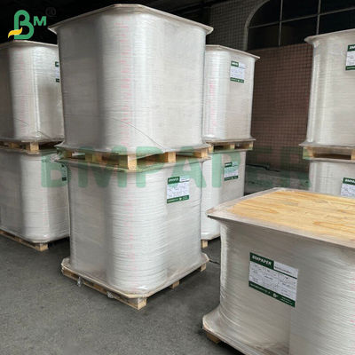 26gsm 28gsm स्ट्रॉ रैपिंग पेपर उच्च शक्ति पर्यावरण के अनुकूल 32MM