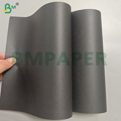 शॉपिंग बैग के लिए 80 ग्राम उच्च शक्ति काली क्राफ्ट पेपर शीट