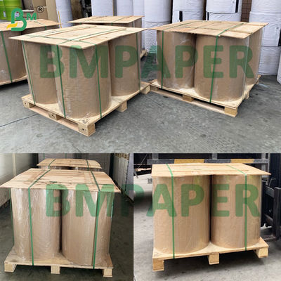 थर्मल कैश रजिस्टर रसीद पेपर चिकनी कोटिंग हीट सेंसिटिव पेपर के साथ