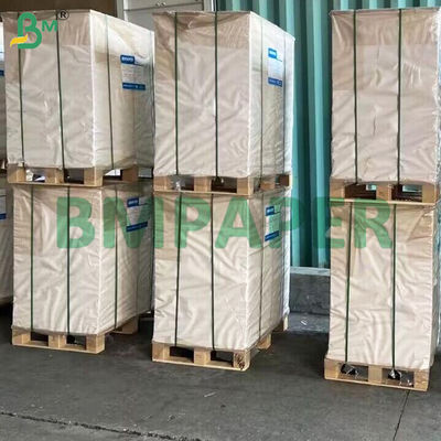 सफेद उच्च तन्यता शक्ति बिना लेपित मोम आधार कागज 21gsm 23gsm