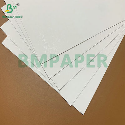 सफेद शीर्ष सफेद पीठ ब्रिस्टल पेपर बोर्ड 180g 200g टूथब्रश बैकप्लेट के लिए