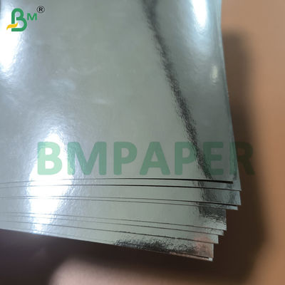 सिल्वर फ़ॉइल मिरर कार्डस्टॉक पेपर एक तरफ़ा मेटैलिक पेपर शीट