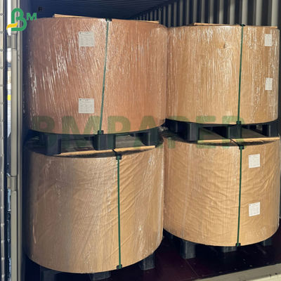 75gsm 80gsm भूरा टिकाऊ सीमेंट क्राफ्ट पेपर पैकेज बैग के लिए 70cm 80cm