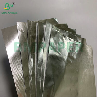 70gsm एक तरफ एल्यूमीनियम-लेपित एक तरफ सफेद पेपर लेबल बनाने के लिए