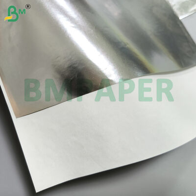 बीयर की बोतल लेबल बेस पेपर एक तरफ सिल्वर और गोल्ड, एक तरफ सफेद