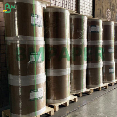 70gsm स्व-चिपकने वाला थर्मल पेपर रोल बारकोड लेबल के लिए वाटरप्रूफ