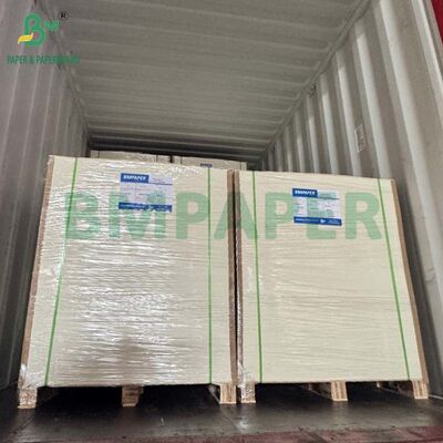 390GSM 0.7MM व्हाइट एब्जॉर्बेंट पेपर बीयरमैट बोर्ड ड्रिंक कोस्टर के लिए