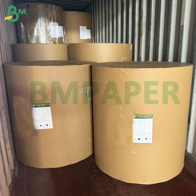 खाद्य ग्रेड एकल चमकदार सफेद क्राफ्ट पैकेजिंग पेपर 30 ग्राम से 80 ग्राम तक