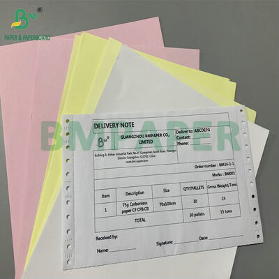 नीली छवि उच्च कंट्रास्ट प्रीमियम 48gsm 75gsm कार्बनलेस कॉपी पेपर स्पष्ट प्रतियों के लिए