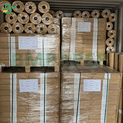 80/100gsm उच्च शक्ति लिफाफा ग्रेड ब्राउन क्राफ्ट पेपर रोल