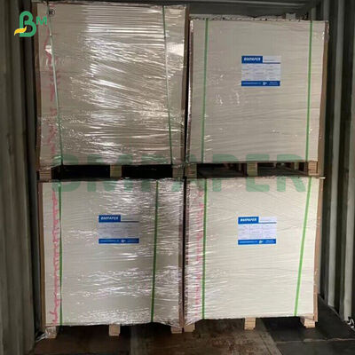 200 ग्राम 280 ग्राम एसबीएस उच्च थोक एक तरफ लेपित सिगरेट पैक पपर बोर्ड 64 X 92 सेमी