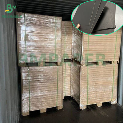 2 मिमी 2.5 मिमी रिजिड डीप ब्लैक प्रीमियम बोर्ड कार्टन के लिए 28 x 22 इंच