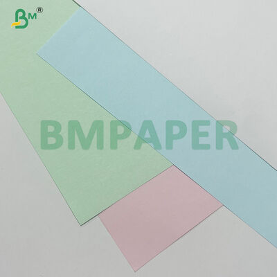 75g NCR Black Image CB CFB CF Pink Carbonless Paper Roll For Invoice
 