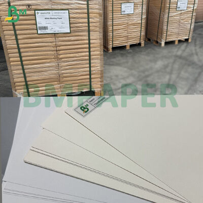 0.6 मिमी 0.7 मिमी अवशोषक कप कोस्टर बोर्ड | सफेद पल्पबोर्ड ब्लॉटिंग पेपर 16.5"×24.4" शीट्स