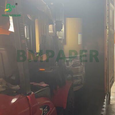 80GSM 85GSM 90GSM उच्च विस्तार योग्य भूरा सीमेंट पैकिंग बैग पेपर रोल