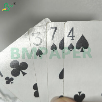 प्लेन ब्लैंक कार्डस्टॉक प्रिंट करने योग्य हॉबी प्लेइंग कार्ड्स हाई ग्लॉस