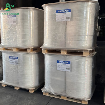 खाद्य ग्रेड स्ट्रॉ रैपिंग पेपर 24GSM 28GSM ड्रिंक स्ट्रॉ की पैकेजिंग के लिए