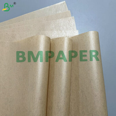 उच्च शक्ति 30-50g क्राफ्ट बेस पेपर 6-12g पीई एक्सट्रूज़न कोटिंग के साथ स्वचालित कटलरी पैकेजिंग मशीनों के लिए