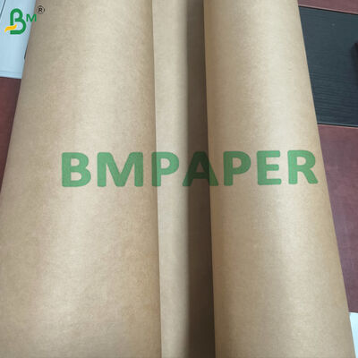 ब्राउन मास्किंग पेपर रोल 18" 450mm x 180m 50gsm कार बॉडी शॉप स्प्रे पेंटिंग