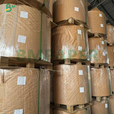 60g 62g 65g White Blue Fold - Resistant Glassine Paper For Sticker Label Base Paper